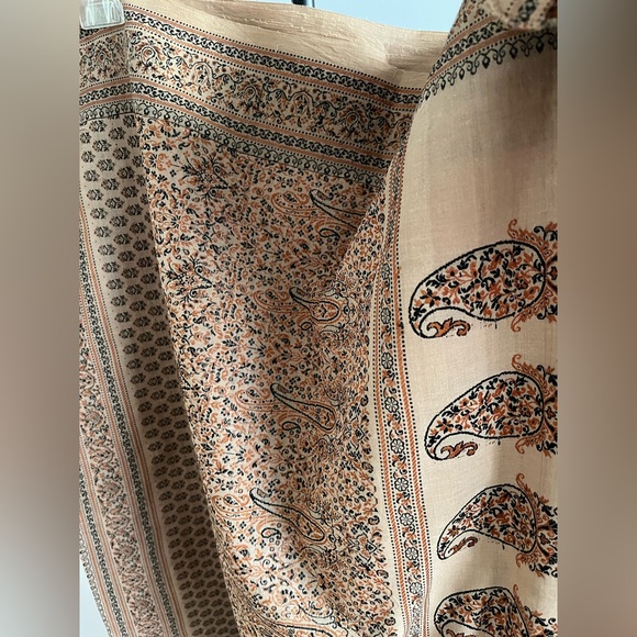 Fabindia style handwoven 100% cotton stunning earth 🌍 tone saree camel 🐪 color - Picture 5 of 16